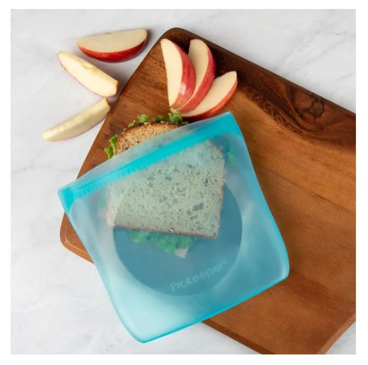 Reusable Bag 3 Cups Turquoise